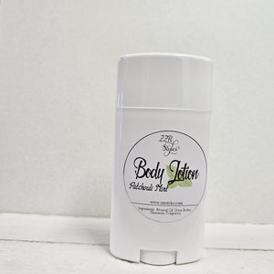 Patchouli Mint Beeswax Body Lotion Stick