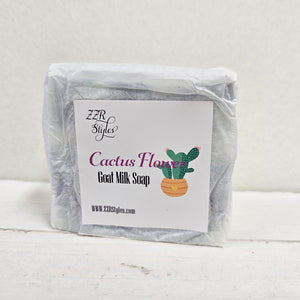 Cactus Flower Goat Milk Soap