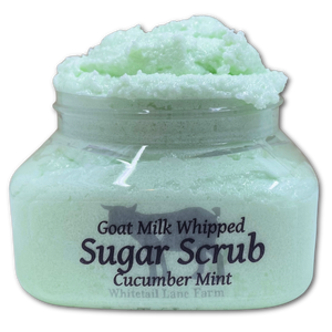 Cucumber Mint Goat Milk Sugar Scrub
