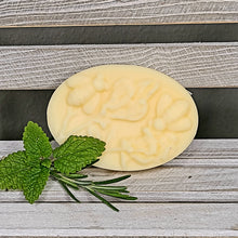 Load image into Gallery viewer, Oval Lotion bar rosemary mint