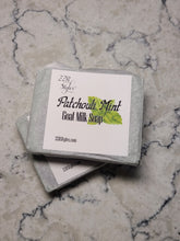Load image into Gallery viewer, Patchouli Mint Goat Milk Soap